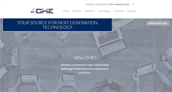 Desktop Screenshot of dhecs.com
